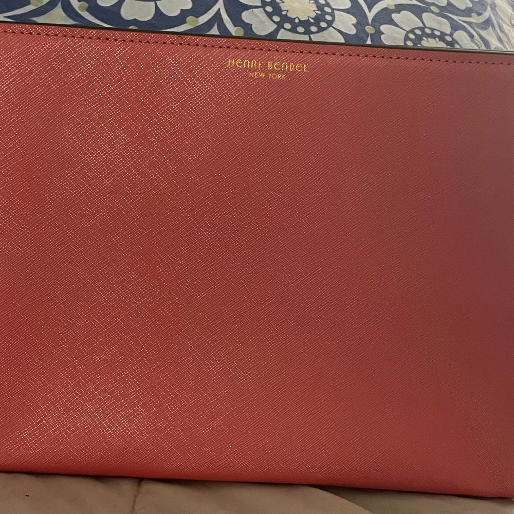 Authentic Henri Bendel PInk Clutch Bag